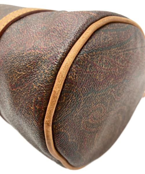 ETRO（エトロ）ETRO (エトロ) ミニボストンバッグ ブラウンの古着・服飾アイテム