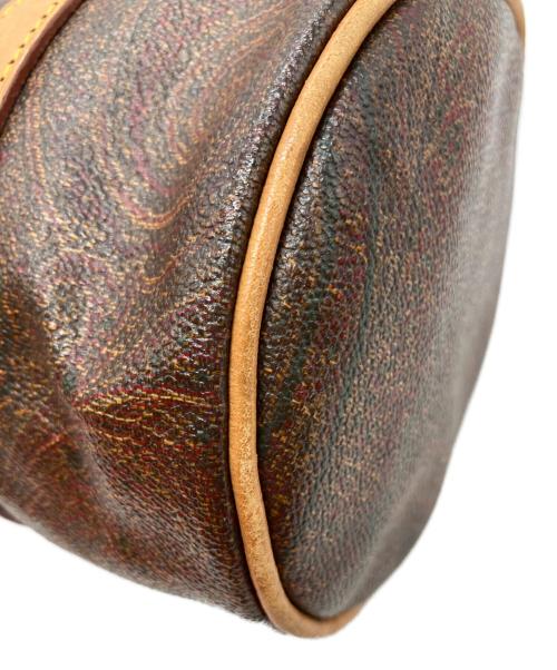 ETRO（エトロ）ETRO (エトロ) ミニボストンバッグ ブラウンの古着・服飾アイテム