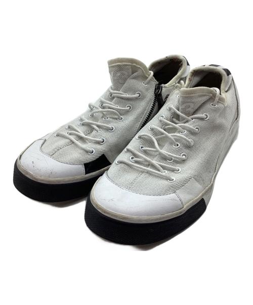 Y-3（ワイスリー）Y-3 (ワイスリー) ローカットスニーカー ホワイト サイズ:23.5の古着・服飾アイテム