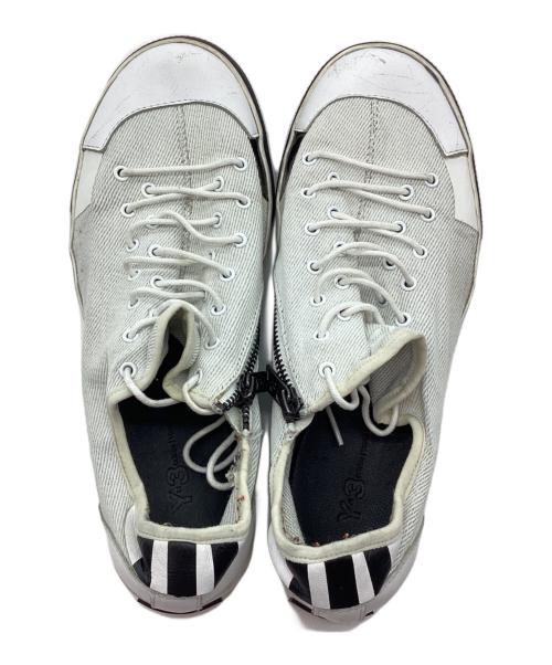 Y-3（ワイスリー）Y-3 (ワイスリー) ローカットスニーカー ホワイト サイズ:23.5の古着・服飾アイテム