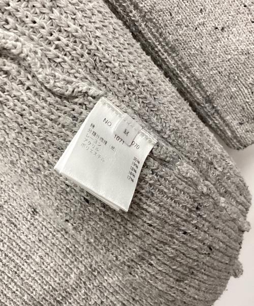 Ron Herman（ロンハーマン）Ron Herman (ロンハーマン) コンチョカーディガン グレー サイズ:Mの古着・服飾アイテム
