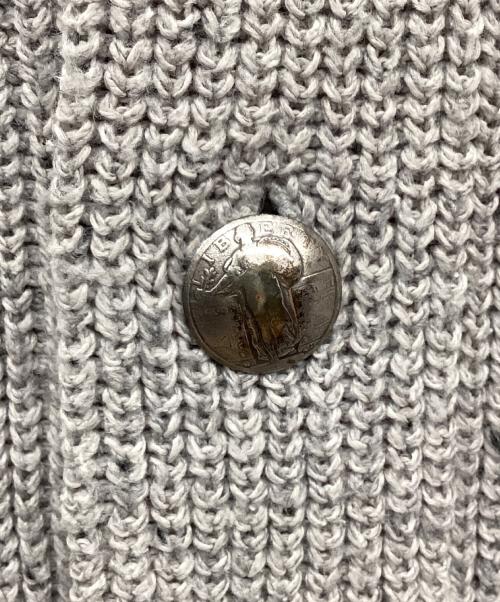 Ron Herman（ロンハーマン）Ron Herman (ロンハーマン) コンチョカーディガン グレー サイズ:Mの古着・服飾アイテム