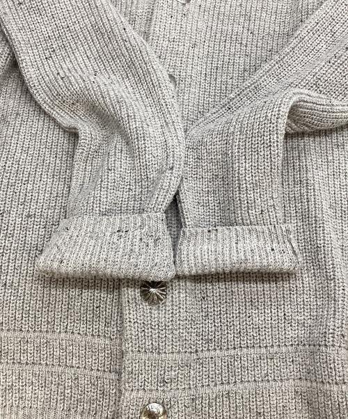 Ron Herman（ロンハーマン）Ron Herman (ロンハーマン) コンチョカーディガン グレー サイズ:Mの古着・服飾アイテム