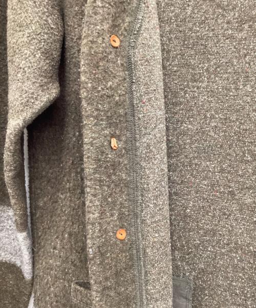 KAPITAL（キャピタル）KAPITAL (キャピタル) ショールカラーカーディガン オリーブ サイズ:Mの古着・服飾アイテム