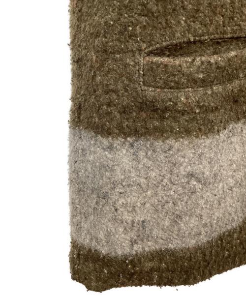KAPITAL（キャピタル）KAPITAL (キャピタル) ショールカラーカーディガン オリーブ サイズ:Mの古着・服飾アイテム