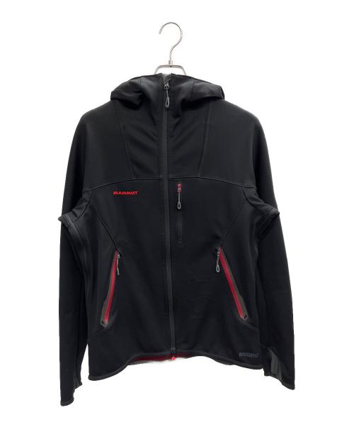 MAMMUT（マムート）MAMMUT (マムート) Ultimate Hoody AF Men’s ブラック×レッド サイズ:Lの古着・服飾アイテム