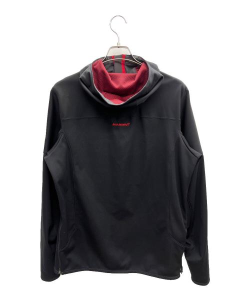 MAMMUT（マムート）MAMMUT (マムート) Ultimate Hoody AF Men’s ブラック×レッド サイズ:Lの古着・服飾アイテム