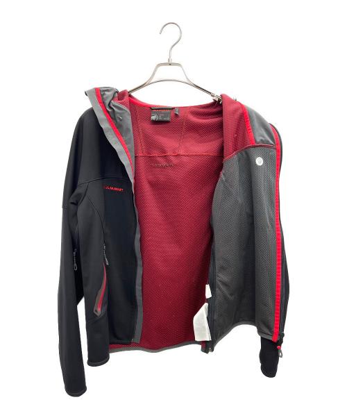MAMMUT（マムート）MAMMUT (マムート) Ultimate Hoody AF Men’s ブラック×レッド サイズ:Lの古着・服飾アイテム
