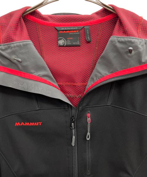 MAMMUT（マムート）MAMMUT (マムート) Ultimate Hoody AF Men’s ブラック×レッド サイズ:Lの古着・服飾アイテム