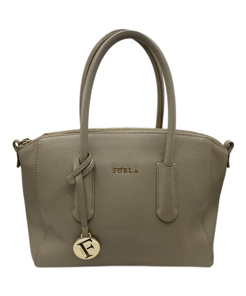 FURLA（フルラ）FURLA (フルラ) 2WAYバッグ グレーの古着・服飾アイテム
