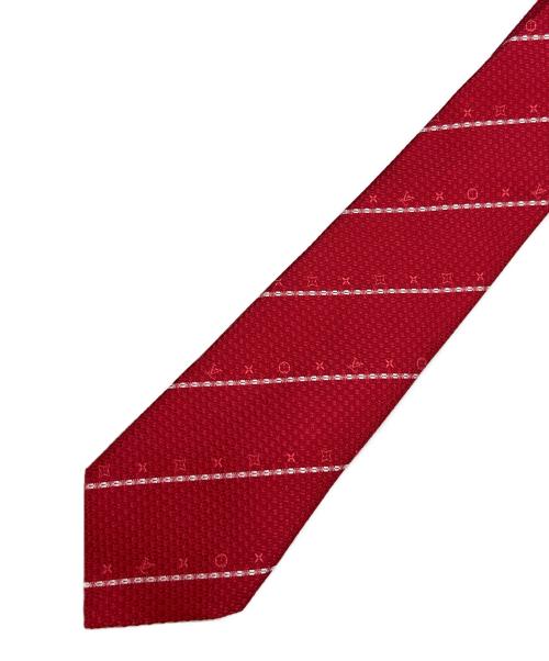 LOUIS VUITTON（ルイ ヴィトン）LOUIS VUITTON (ルイ ヴィトン) ネクタイ クラヴァット・ストライプ レッド サイズ:の古着・服飾アイテム