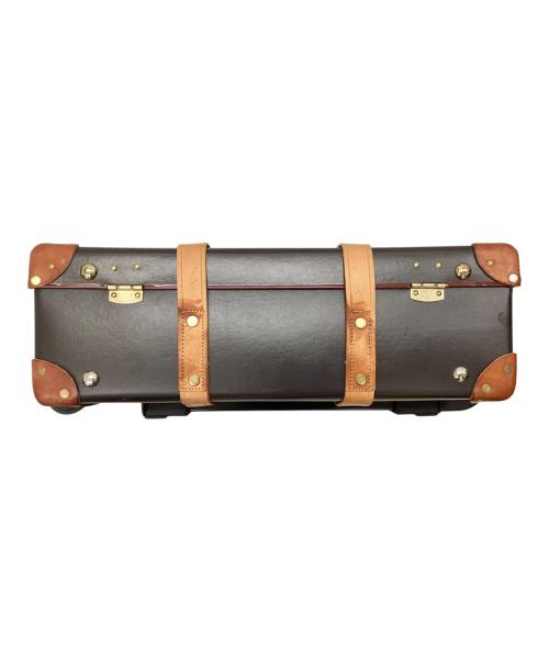 GLOBE-TROTTER（グローブトロッター）GLOBE-TROTTER (グローブトロッター) サファリ キャリーオン 2輪 ダークブラウンの古着・服飾アイテム