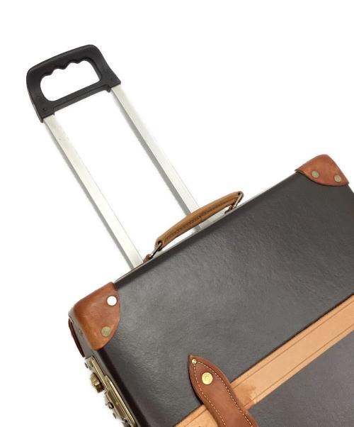 GLOBE-TROTTER（グローブトロッター）GLOBE-TROTTER (グローブトロッター) サファリ キャリーオン 2輪 ダークブラウンの古着・服飾アイテム