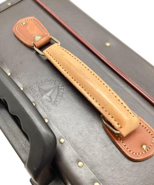 GLOBE-TROTTER（グローブトロッター）GLOBE-TROTTER (グローブトロッター) サファリ キャリーオン 2輪 ダークブラウンの古着・服飾アイテム