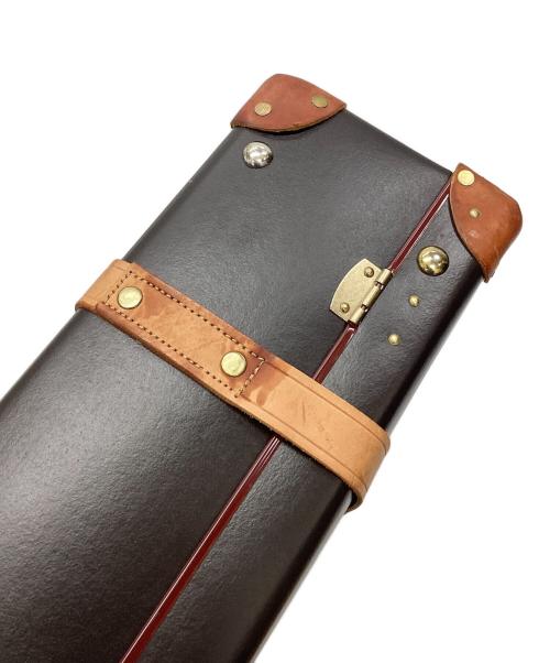 GLOBE-TROTTER（グローブトロッター）GLOBE-TROTTER (グローブトロッター) サファリ キャリーオン 2輪 ダークブラウンの古着・服飾アイテム