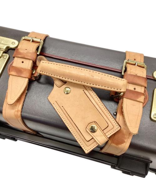 GLOBE-TROTTER（グローブトロッター）GLOBE-TROTTER (グローブトロッター) サファリ キャリーオン 2輪 ダークブラウンの古着・服飾アイテム