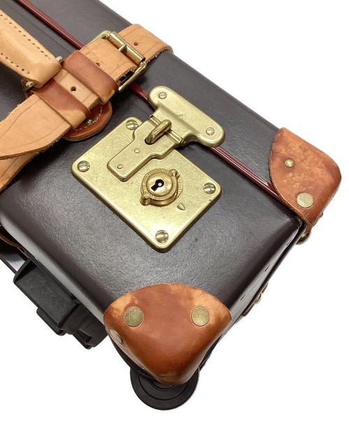 GLOBE-TROTTER（グローブトロッター）GLOBE-TROTTER (グローブトロッター) サファリ キャリーオン 2輪 ダークブラウンの古着・服飾アイテム
