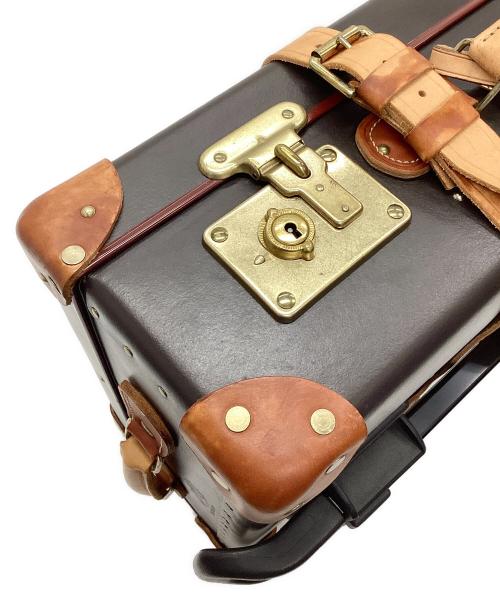 GLOBE-TROTTER（グローブトロッター）GLOBE-TROTTER (グローブトロッター) サファリ キャリーオン 2輪 ダークブラウンの古着・服飾アイテム