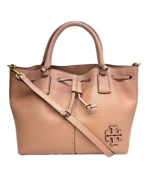 TORY BURCH（トリーバーチ）TORY BURCH (トリーバーチ) 2WAYバッグ マックグロー ピンクの古着・服飾アイテム