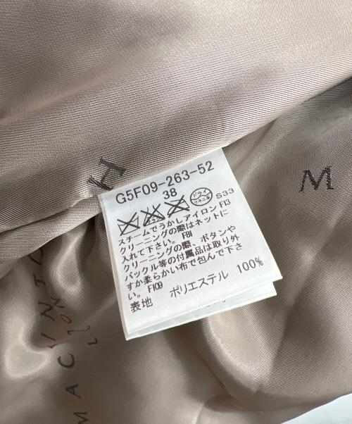 MACKINTOSH LONDON（マッキントッシュ ロンドン）MACKINTOSH LONDON (マッキントッシュ ロンドン) ダウンコート ピンク サイズ:38の古着・服飾アイテム