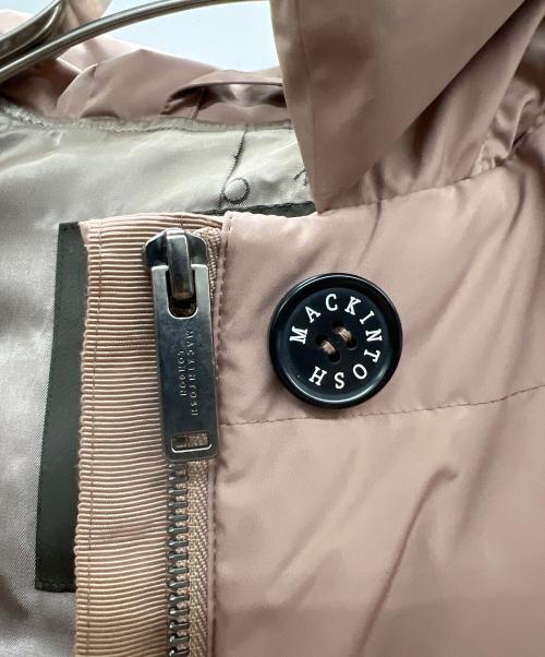 MACKINTOSH LONDON（マッキントッシュ ロンドン）MACKINTOSH LONDON (マッキントッシュ ロンドン) ダウンコート ピンク サイズ:38の古着・服飾アイテム