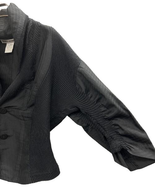 ISSEY MIYAKE（イッセイミヤケ）ISSEY MIYAKE (イッセイミヤケ) ジャケット ブラック サイズ:2の古着・服飾アイテム