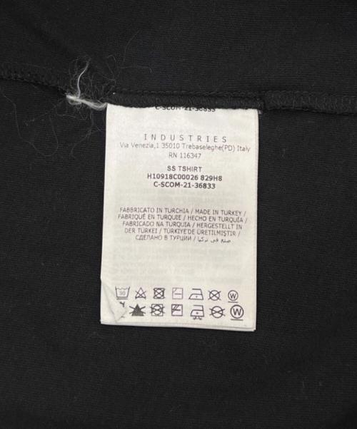 MONCLER（モンクレール）MONCLER (モンクレール) 半袖カットソー ブラック サイズ:Mの古着・服飾アイテム
