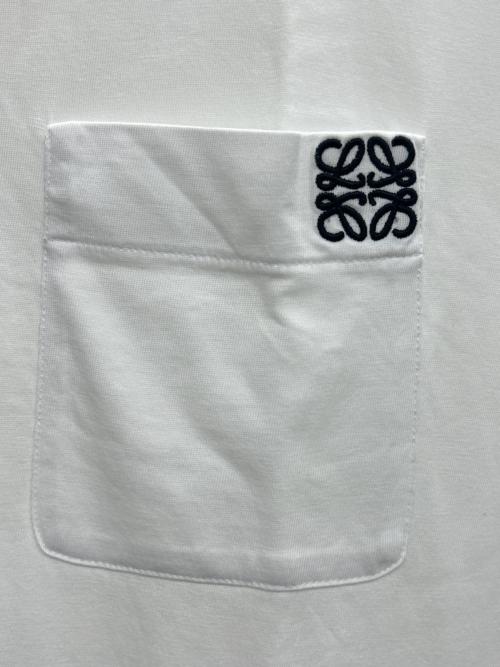 LOEWE（ロエベ）LOEWE (ロエベ) 長袖カットソー ホワイト サイズ:Mの古着・服飾アイテム