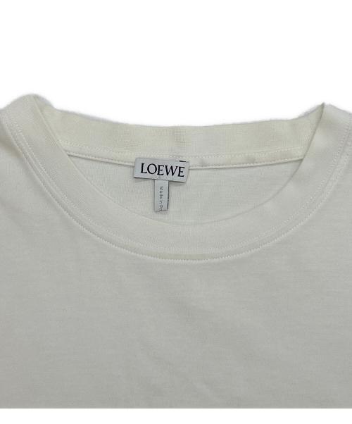 LOEWE（ロエベ）LOEWE (ロエベ) 長袖カットソー ホワイト サイズ:Mの古着・服飾アイテム