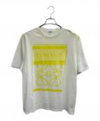 LOEWEロエベ）の古着「フォトコピーTシャツ」｜ホワイト×イエロー