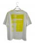 LOEWE (ロエベ) フォトコピーTシャツ ホワイト×イエロー サイズ:M：27000円