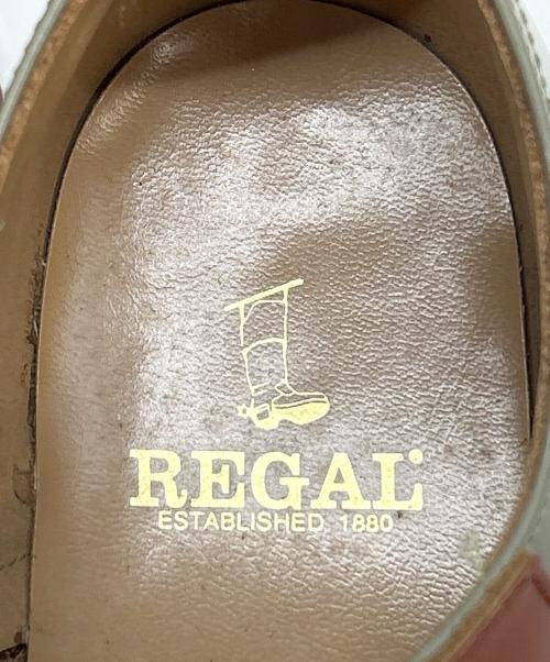 REGAL（リーガル）REGAL (リーガル) サドルシューズ グレー×ブラウン サイズ:25.0の古着・服飾アイテム