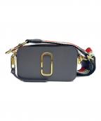 MARC JACOBSマークジェイコブス）の古着「ショルダーバッグ スナップショット」｜ネイビー×オレンジ