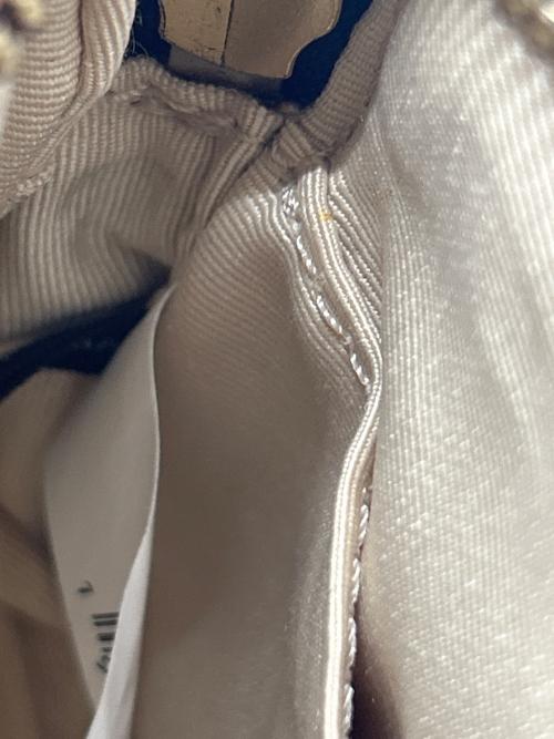 MARC JACOBS（マークジェイコブス）MARC JACOBS (マークジェイコブス) ショルダーバッグ スナップショット ネイビー×オレンジの古着・服飾アイテム