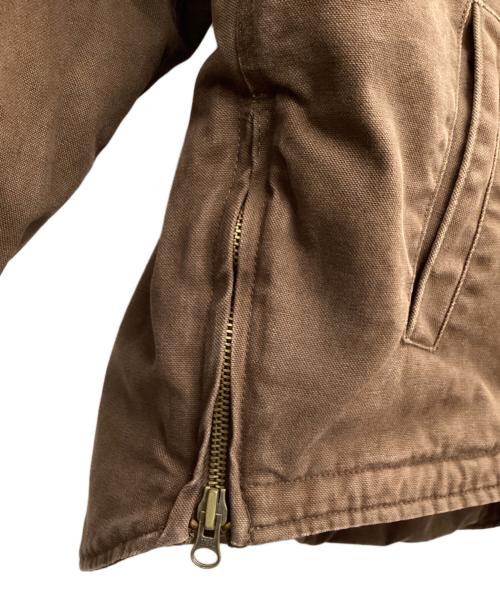 BERNE（バーン）BERNE (バーン) Heartland Washed Duck Hooded Work Coat ブラウン サイズ:Lの古着・服飾アイテム