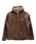 BERNE（バーン）の古着「Heartland Washed Duck Hooded Work Coat」｜ブラウン
