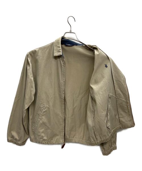 POLO RALPH LAUREN（ポロ・ラルフローレン）POLO RALPH LAUREN (ポロ・ラルフローレン) スウィングトップ ベージュ サイズ:Sの古着・服飾アイテム