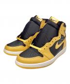 NIKEナイキ）の古着「AIR JORDAN 1」｜イエロー×ブラック