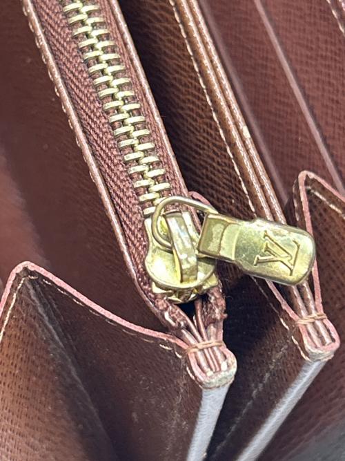 LOUIS VUITTON（ルイ ヴィトン）LOUIS VUITTON (ルイ ヴィトン) ジッピーウォレット 長財布  ブラウンの古着・服飾アイテム