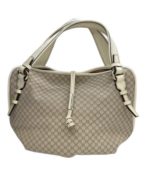 CELINE（セリーヌ）CELINE (セリーヌ) ビタースウィート ホーボーバッグ マカダム ベージュの古着・服飾アイテム