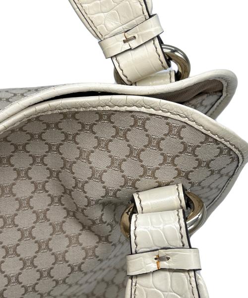 CELINE（セリーヌ）CELINE (セリーヌ) ビタースウィート ホーボーバッグ マカダム ベージュの古着・服飾アイテム