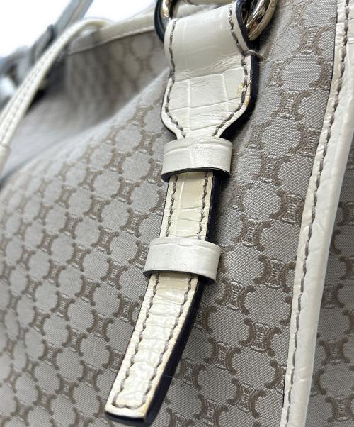 CELINE（セリーヌ）CELINE (セリーヌ) ビタースウィート ホーボーバッグ マカダム ベージュの古着・服飾アイテム