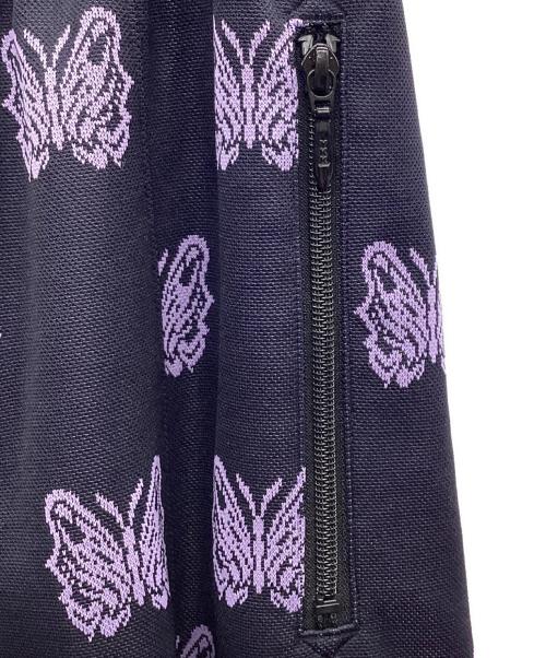 Needles（ニードルズ）Needles (ニードルズ) Kae Tanaka (タナカカエ) HD Track Pant - Poly Jacquard ブラック サイズ:Lの古着・服飾アイテム