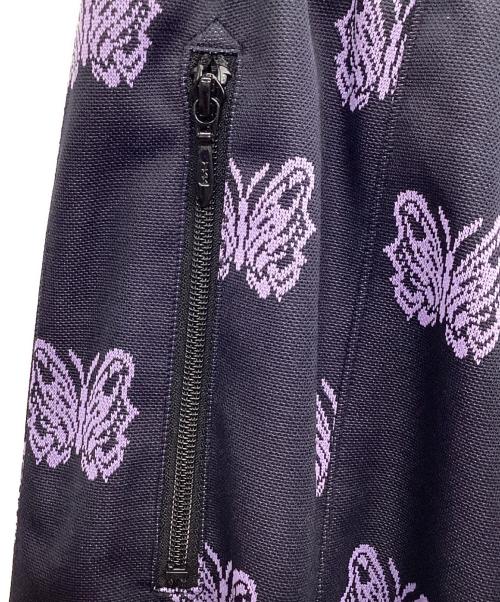 Needles（ニードルズ）Needles (ニードルズ) Kae Tanaka (タナカカエ) HD Track Pant - Poly Jacquard ブラック サイズ:Lの古着・服飾アイテム