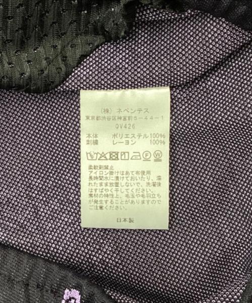 Needles（ニードルズ）Needles (ニードルズ) Kae Tanaka (タナカカエ) HD Track Pant - Poly Jacquard ブラック サイズ:Lの古着・服飾アイテム