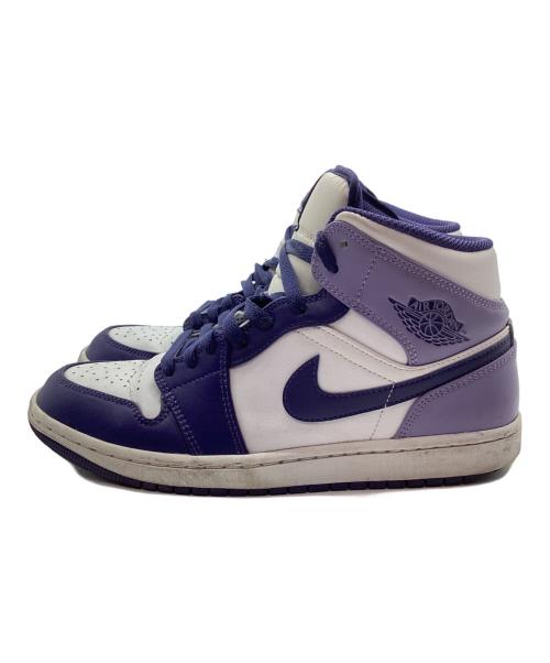 NIKE（ナイキ）NIKE (ナイキ) ハイカットスニーカー パープル×ホワイト サイズ:26.5の古着・服飾アイテム