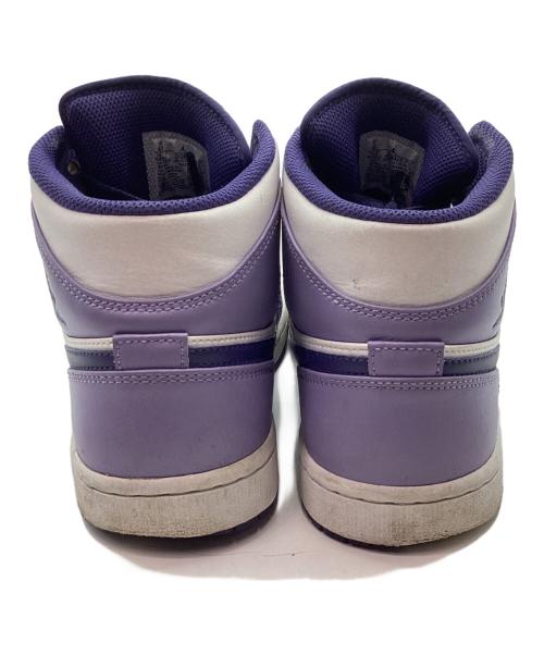 NIKE（ナイキ）NIKE (ナイキ) ハイカットスニーカー パープル×ホワイト サイズ:26.5の古着・服飾アイテム