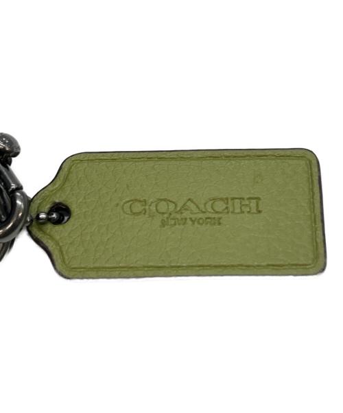 COACH（コーチ）COACH (コーチ) モリーバケットバッグ 2WAY グリーン×イエローの古着・服飾アイテム