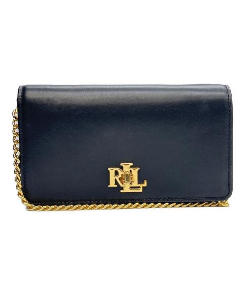 RALPH LAUREN（ラルフローレン）RALPH LAUREN (ラルフローレン) チェーンショルダーバッグ ブラックの古着・服飾アイテム