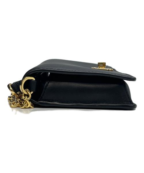 RALPH LAUREN（ラルフローレン）RALPH LAUREN (ラルフローレン) チェーンショルダーバッグ ブラックの古着・服飾アイテム